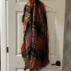 Colorful Plaid Scarf